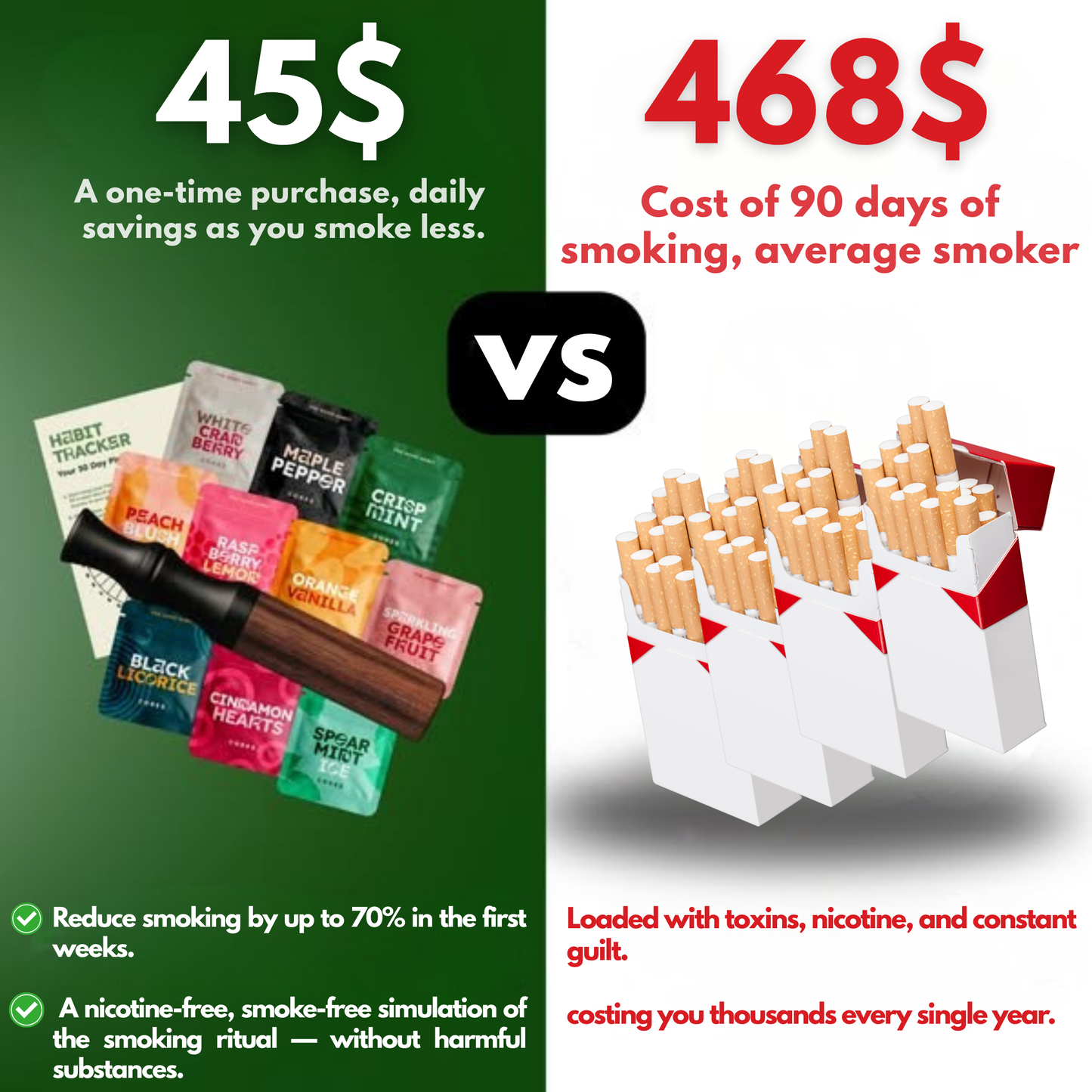 Aromora™ – The easy, natural way to smoke less