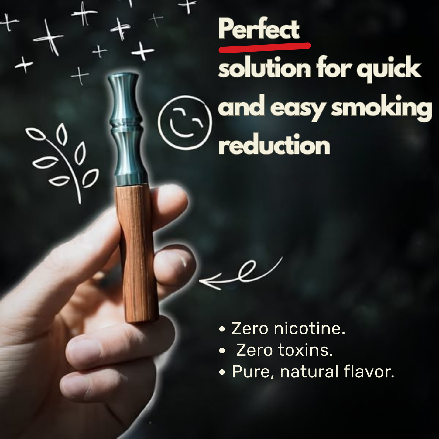 Aromora™ – The easy, natural way to smoke less