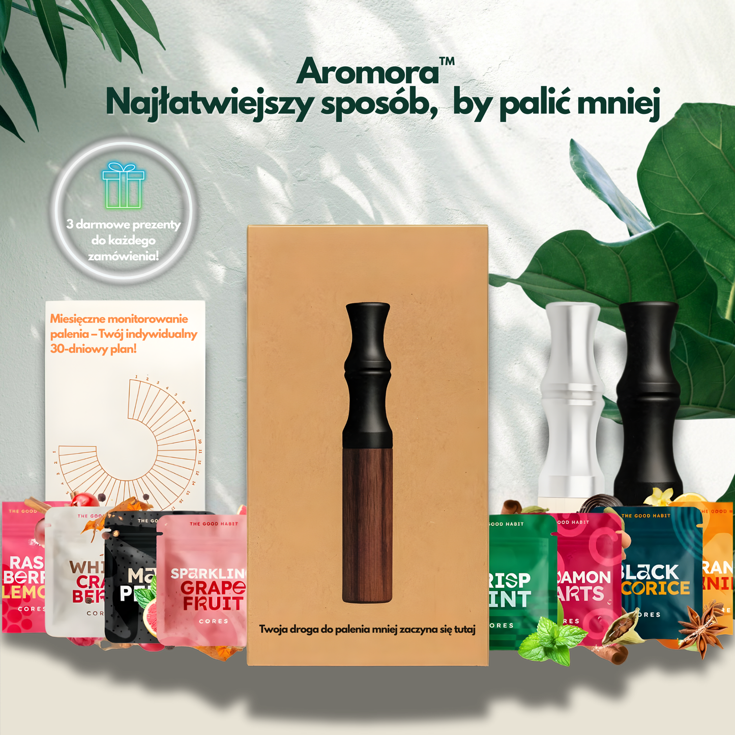 Aromora™ – Najłatwiejszy sposób, by palić mniej